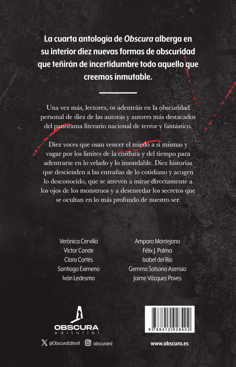 Obscura 4. Diez relatos