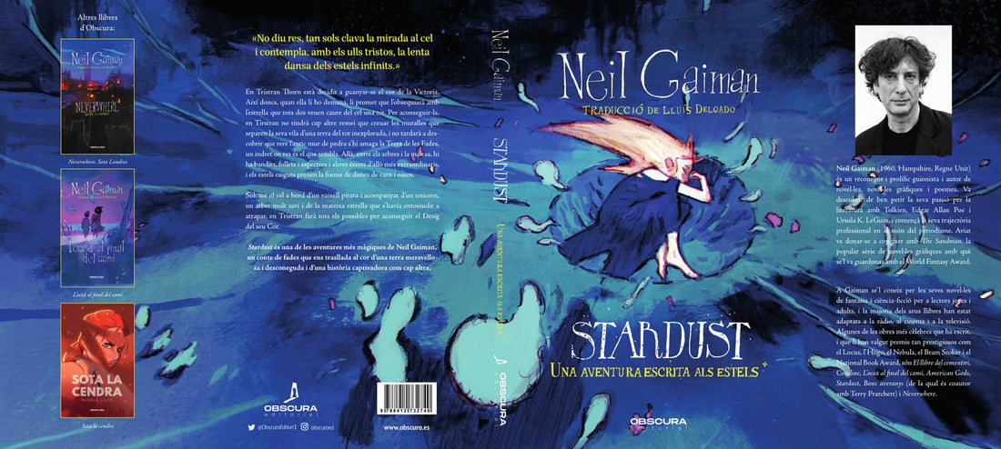 El gran Neil Gaiman ens captiva amb una de les seves històries més màgiques, una aventura ja consolidada com un clàssic indiscutible